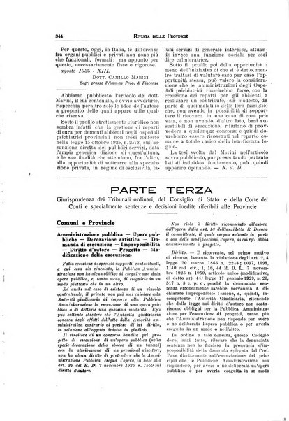 Rivista delle province bollettino dell'Unione delle province d'Italia