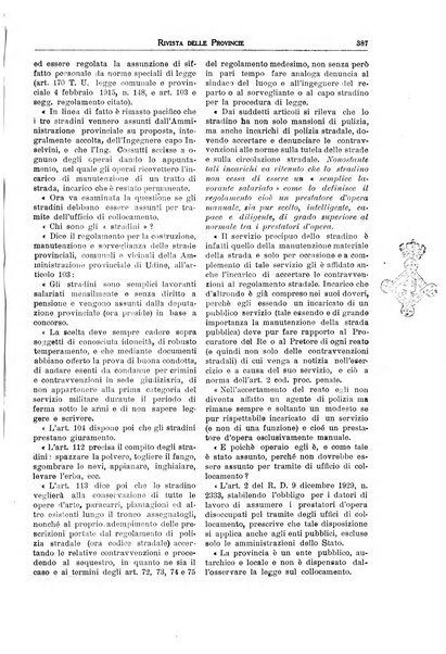 Rivista delle province bollettino dell'Unione delle province d'Italia