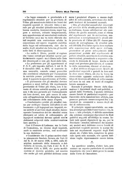 Rivista delle province bollettino dell'Unione delle province d'Italia