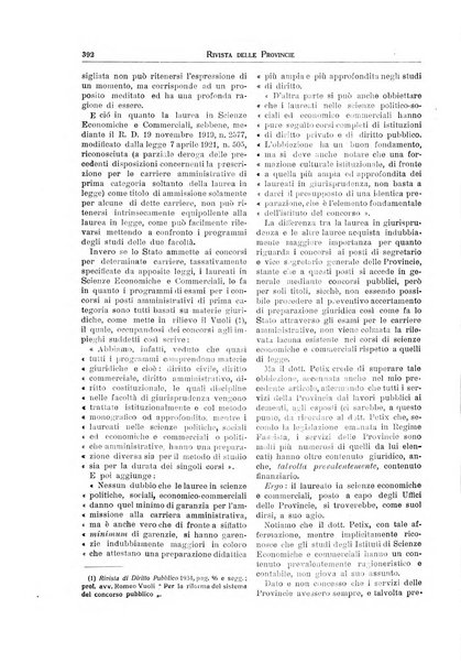 Rivista delle province bollettino dell'Unione delle province d'Italia