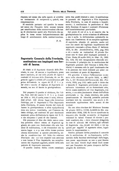 Rivista delle province bollettino dell'Unione delle province d'Italia