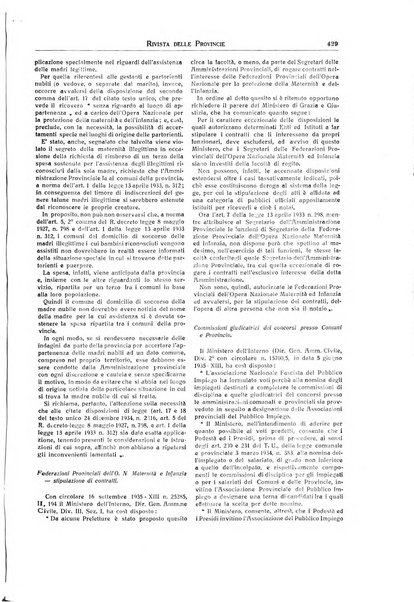 Rivista delle province bollettino dell'Unione delle province d'Italia