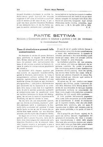 Rivista delle province bollettino dell'Unione delle province d'Italia