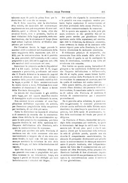 Rivista delle province bollettino dell'Unione delle province d'Italia