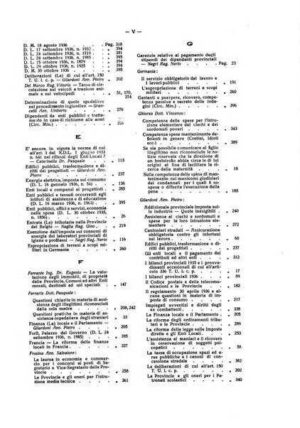 Rivista delle province bollettino dell'Unione delle province d'Italia