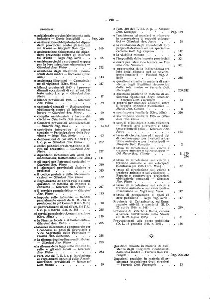 Rivista delle province bollettino dell'Unione delle province d'Italia