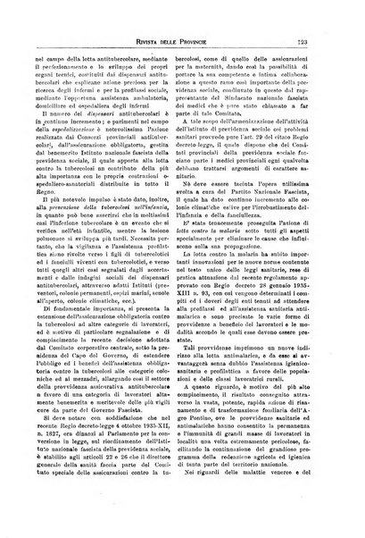 Rivista delle province bollettino dell'Unione delle province d'Italia