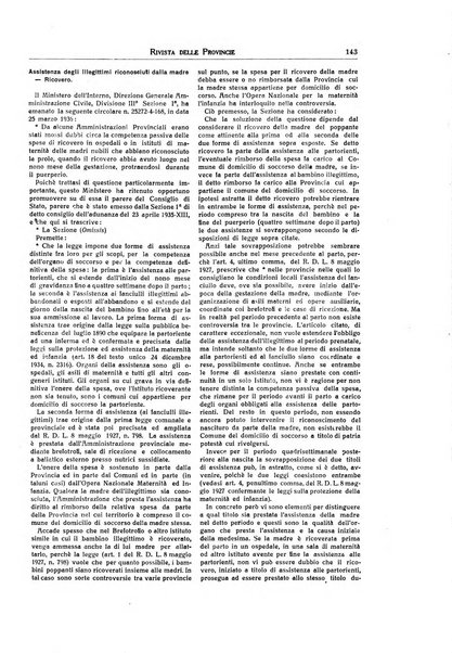 Rivista delle province bollettino dell'Unione delle province d'Italia