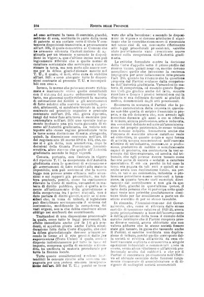 Rivista delle province bollettino dell'Unione delle province d'Italia