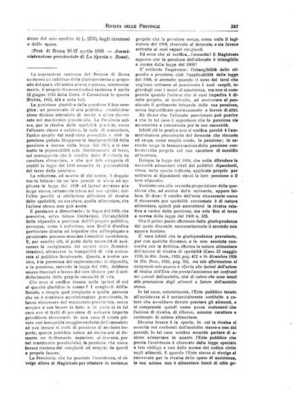 Rivista delle province bollettino dell'Unione delle province d'Italia