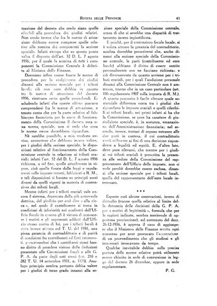 Rivista delle province bollettino dell'Unione delle province d'Italia