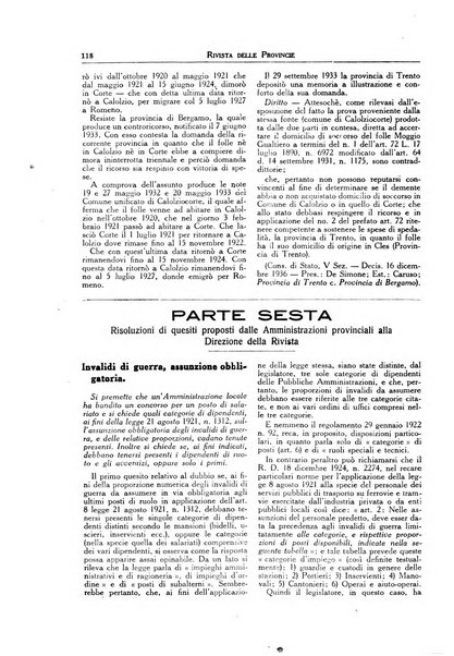 Rivista delle province bollettino dell'Unione delle province d'Italia