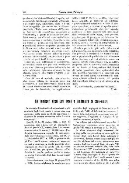 Rivista delle province bollettino dell'Unione delle province d'Italia