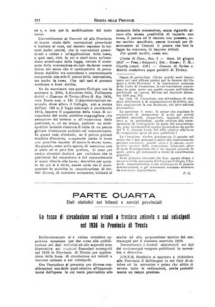 Rivista delle province bollettino dell'Unione delle province d'Italia