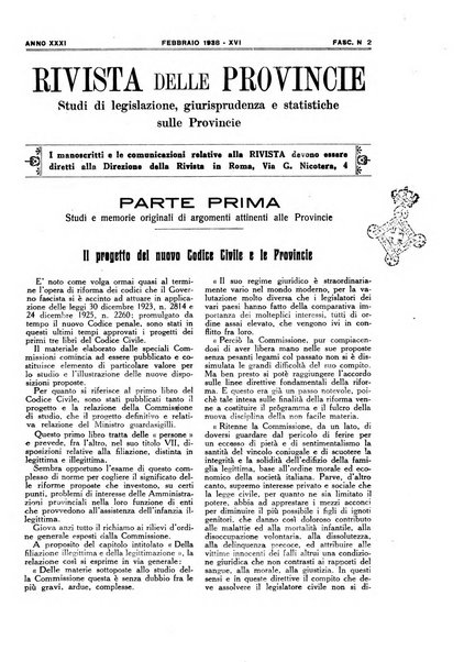 Rivista delle province bollettino dell'Unione delle province d'Italia