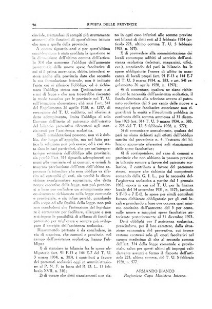 Rivista delle province bollettino dell'Unione delle province d'Italia