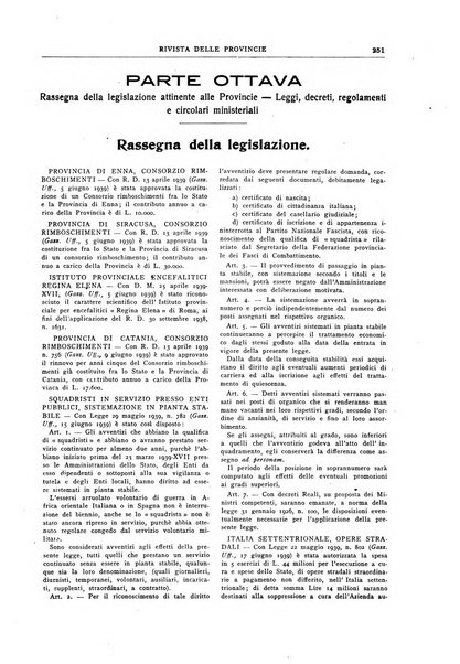 Rivista delle province bollettino dell'Unione delle province d'Italia