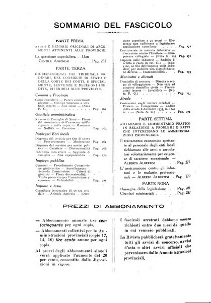 Rivista delle province bollettino dell'Unione delle province d'Italia