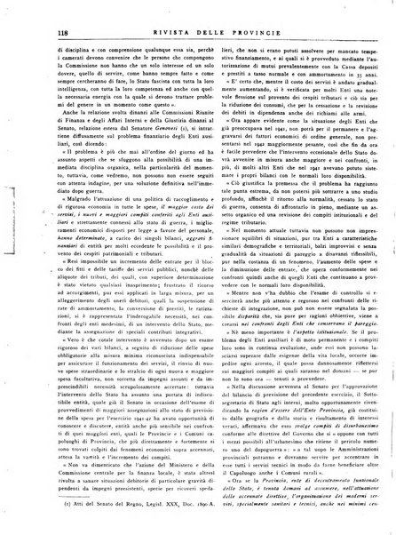 Rivista delle province bollettino dell'Unione delle province d'Italia