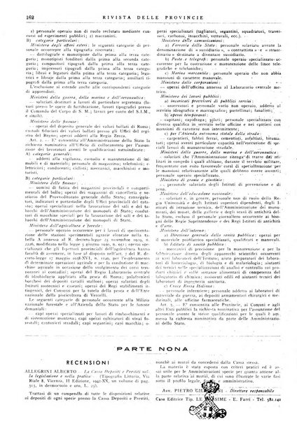 Rivista delle province bollettino dell'Unione delle province d'Italia