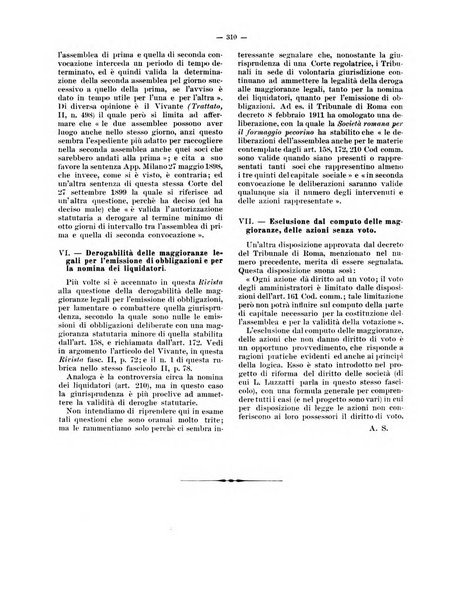 Rivista delle società commerciali organo della Associazione fra le società italiane per azioni