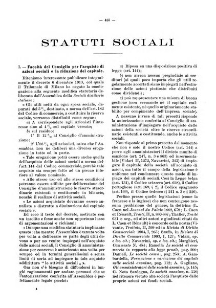 Rivista delle società commerciali organo della Associazione fra le società italiane per azioni