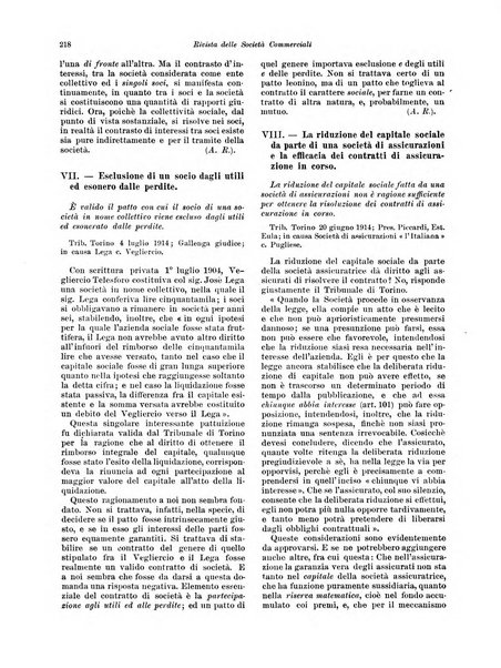 Rivista delle società commerciali organo della Associazione fra le società italiane per azioni