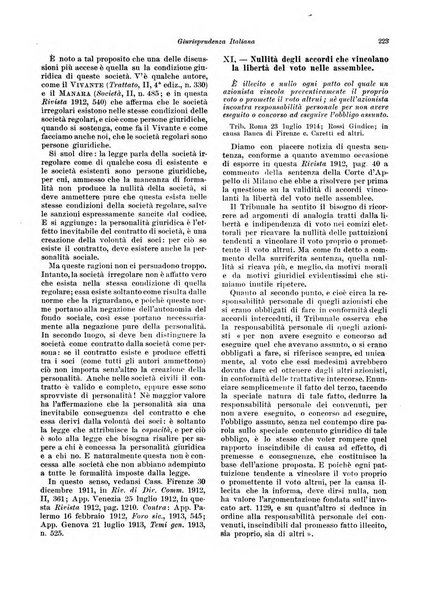 Rivista delle società commerciali organo della Associazione fra le società italiane per azioni