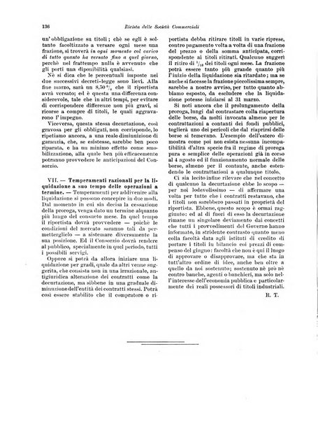 Rivista delle società commerciali organo della Associazione fra le società italiane per azioni