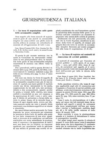 Rivista delle società commerciali organo della Associazione fra le società italiane per azioni