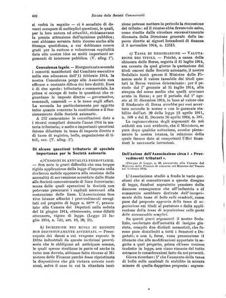 Rivista delle società commerciali organo della Associazione fra le società italiane per azioni