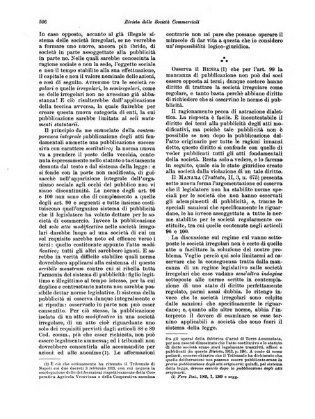 Rivista delle società commerciali organo della Associazione fra le società italiane per azioni