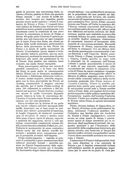 Rivista delle società commerciali organo della Associazione fra le società italiane per azioni