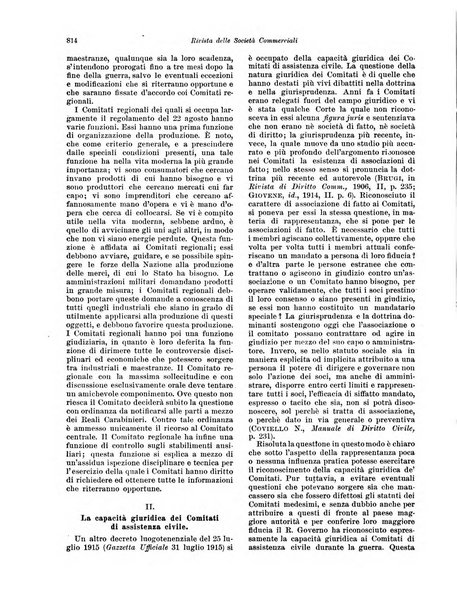 Rivista delle società commerciali organo della Associazione fra le società italiane per azioni