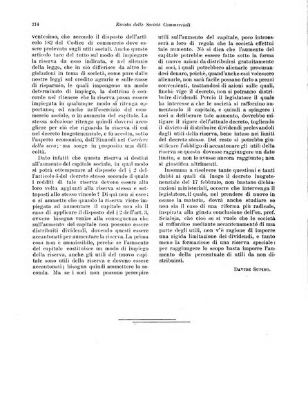 Rivista delle società commerciali organo della Associazione fra le società italiane per azioni