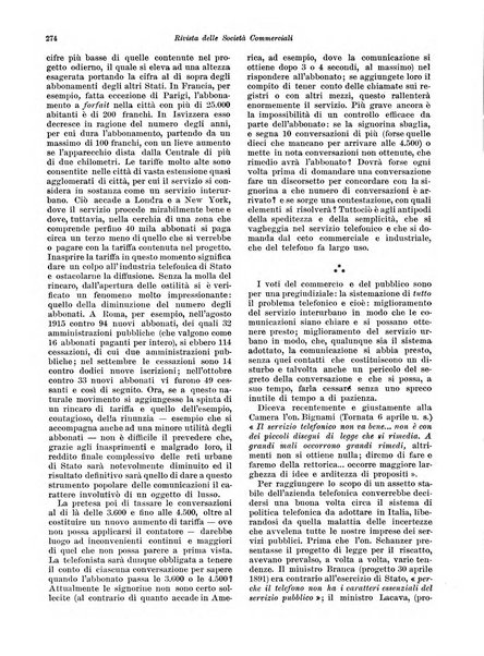 Rivista delle società commerciali organo della Associazione fra le società italiane per azioni