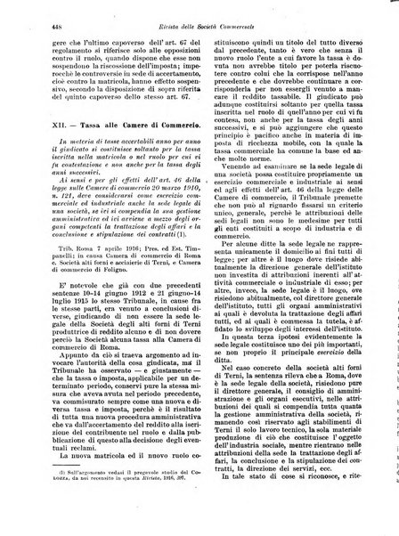 Rivista delle società commerciali organo della Associazione fra le società italiane per azioni