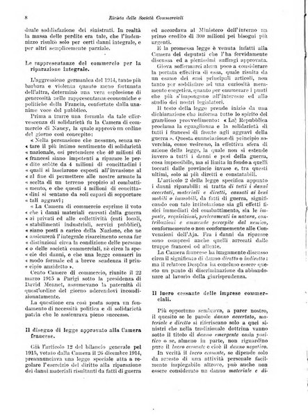 Rivista delle società commerciali organo della Associazione fra le società italiane per azioni