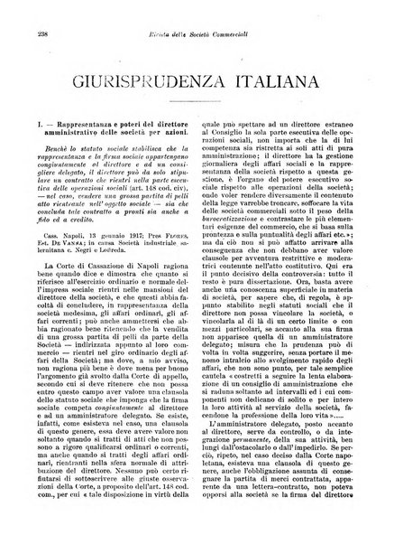 Rivista delle società commerciali organo della Associazione fra le società italiane per azioni