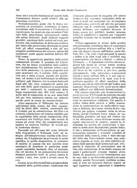 Rivista delle società commerciali organo della Associazione fra le società italiane per azioni