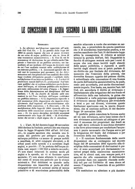 Rivista delle società commerciali organo della Associazione fra le società italiane per azioni