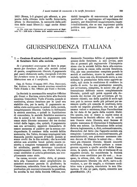 Rivista delle società commerciali organo della Associazione fra le società italiane per azioni