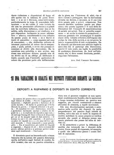 Rivista delle società commerciali organo della Associazione fra le società italiane per azioni