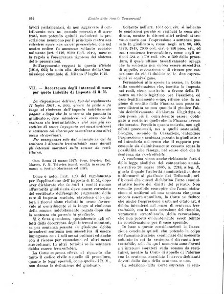 Rivista delle società commerciali organo della Associazione fra le società italiane per azioni