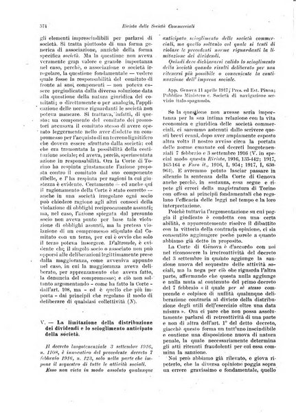 Rivista delle società commerciali organo della Associazione fra le società italiane per azioni