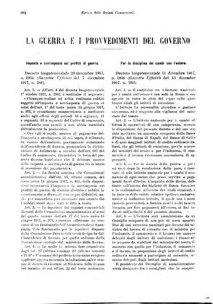 Rivista delle società commerciali organo della Associazione fra le società italiane per azioni