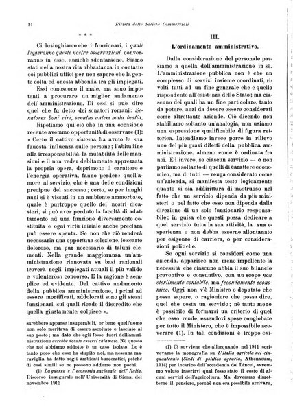 Rivista delle società commerciali organo della Associazione fra le società italiane per azioni