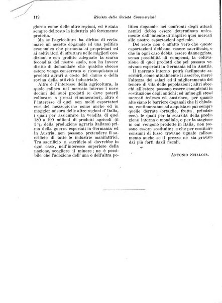 Rivista delle società commerciali organo della Associazione fra le società italiane per azioni