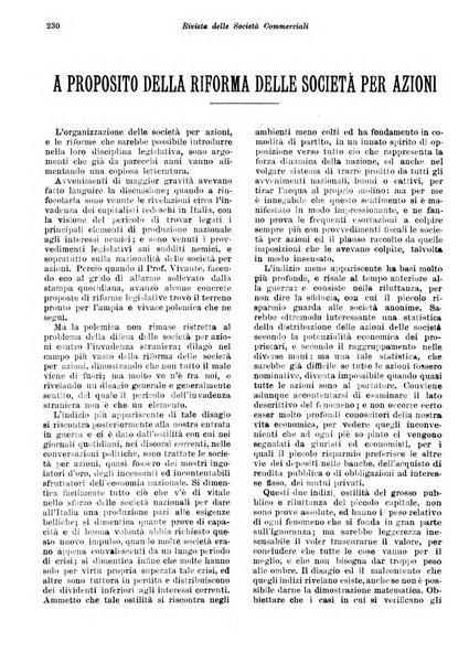 Rivista delle società commerciali organo della Associazione fra le società italiane per azioni