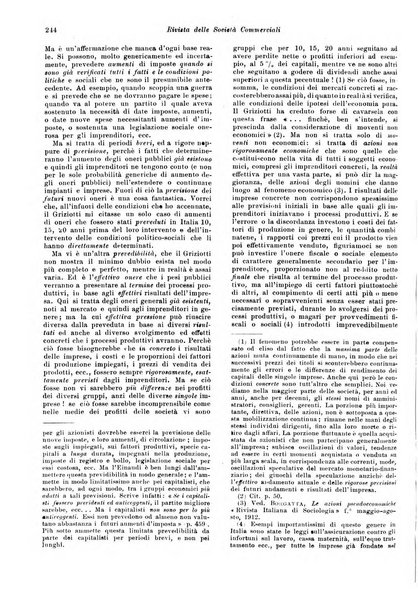 Rivista delle società commerciali organo della Associazione fra le società italiane per azioni